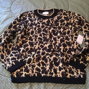 Juicy Couture Animal Print Sweater M